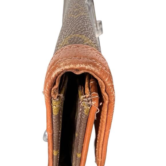 Louis Vuitton Pochette Dam Pouch Brown Leather Monogram Canvas - Picture 6 of 9